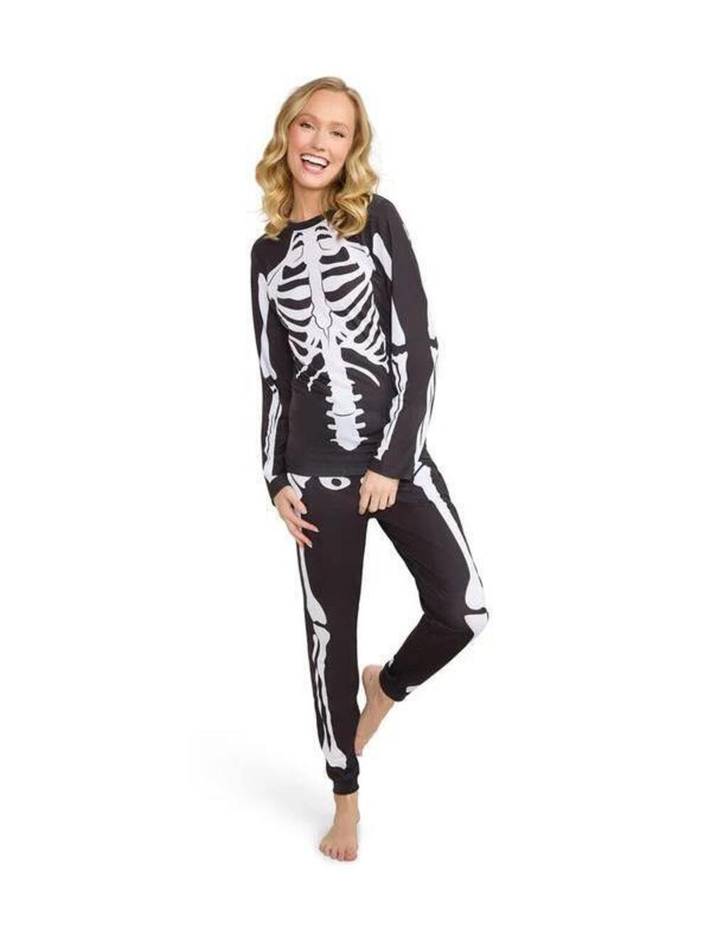 NWT Tipsy Elves Women's Skeleton Pajama Set Size XS